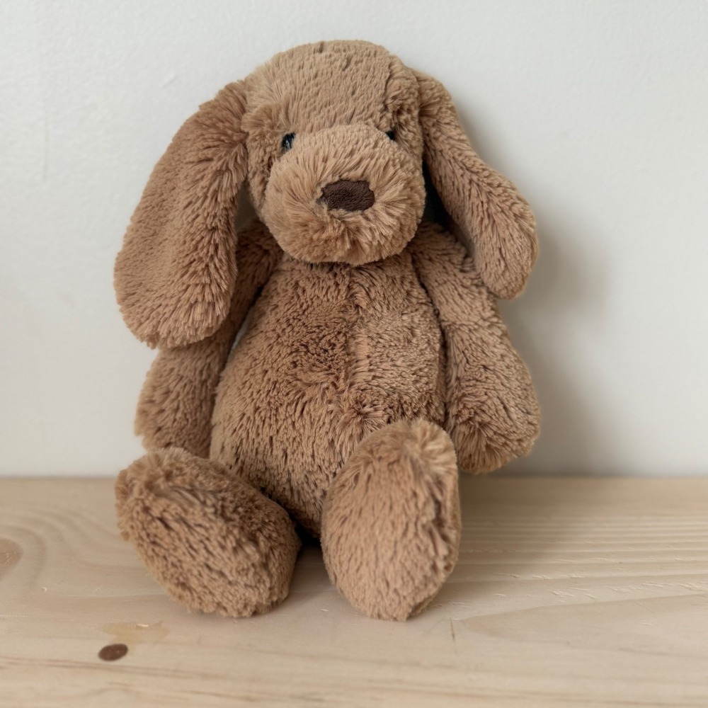 Jellycat Bashful Bunny Plush Tan Beige 12" Stuffed Animal Soft Toy London